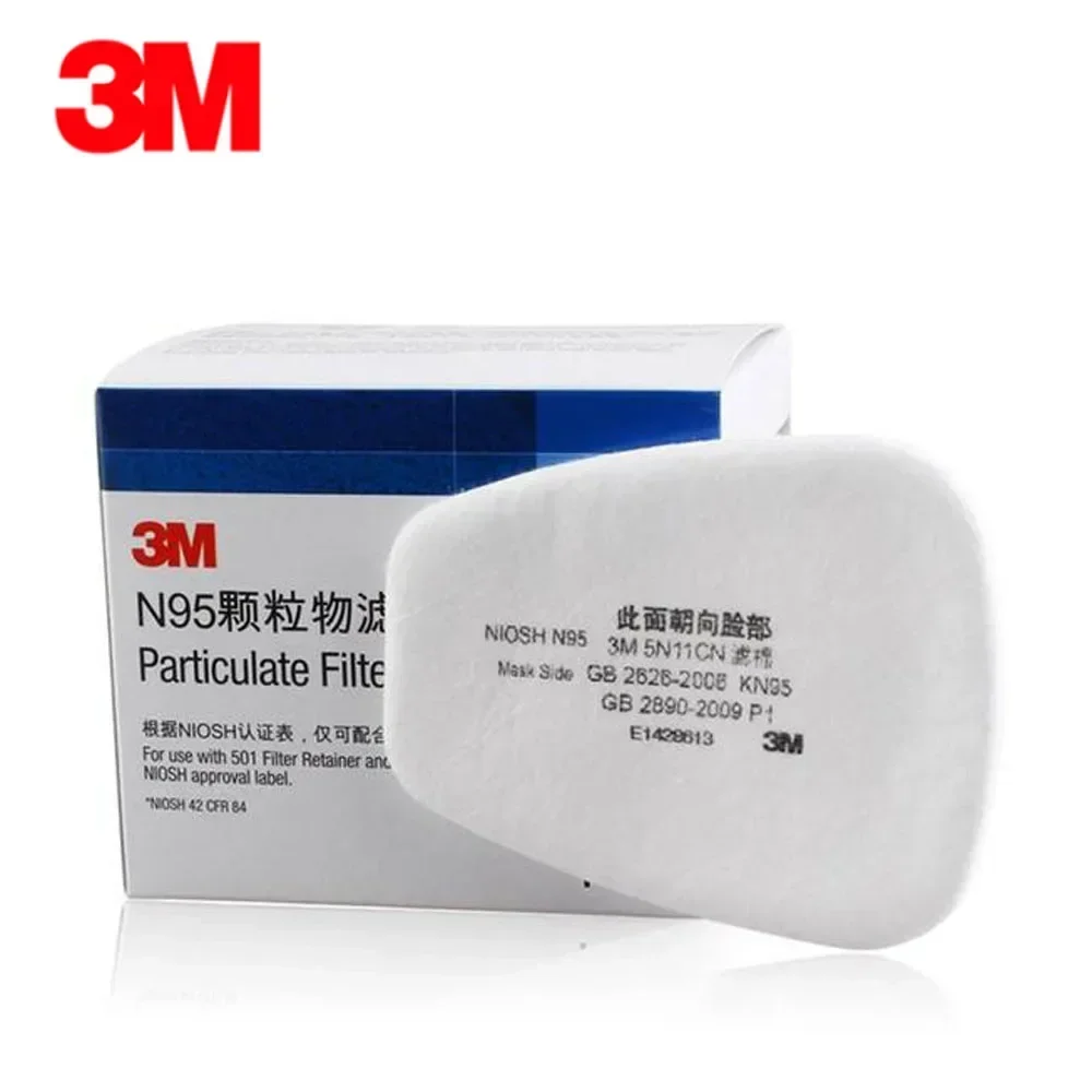 10pcs/Box 3M 5N11 Cotton Filte - Dust Mask Construction 评论和价格