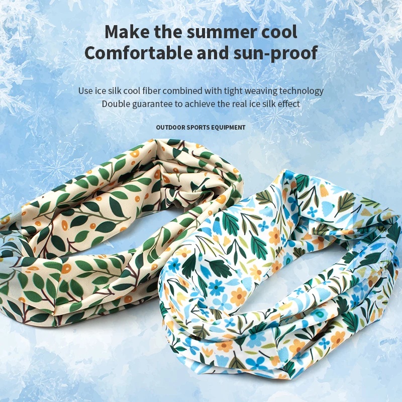 Kids Cooling Ice Silk Neck Gai - Kids Face Mask 评论和价格