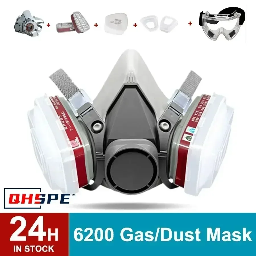 6200 Reusable Half Face Respir - Dust Mask Construction 评论和价格